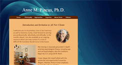 Desktop Screenshot of annempincusphd.com