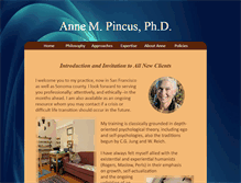 Tablet Screenshot of annempincusphd.com